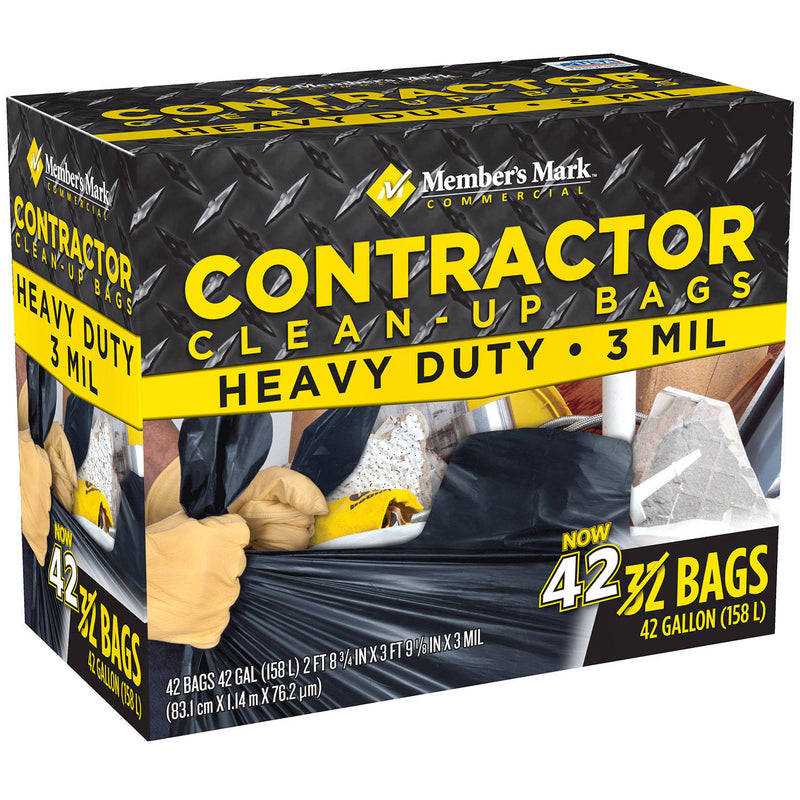 Contractor Clean-Up Trash Bags (42 gal., 42 ct.)