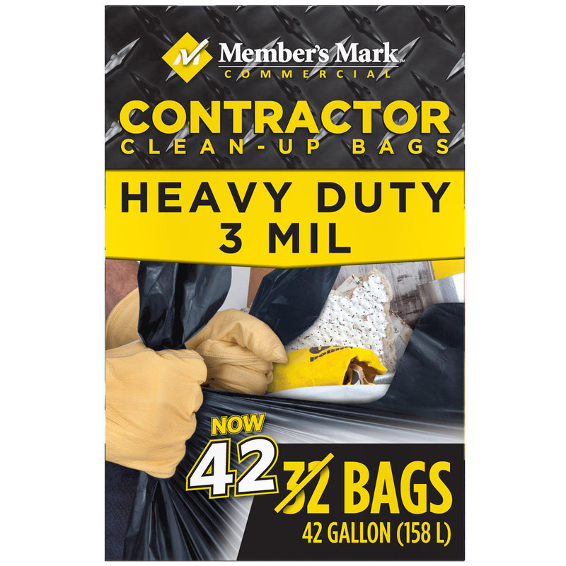 Contractor Clean-Up Trash Bags (42 gal., 42 ct.)