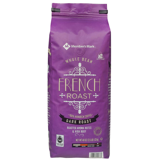 Member's Mark French Roast Whole Bean Coffee (40 oz.)