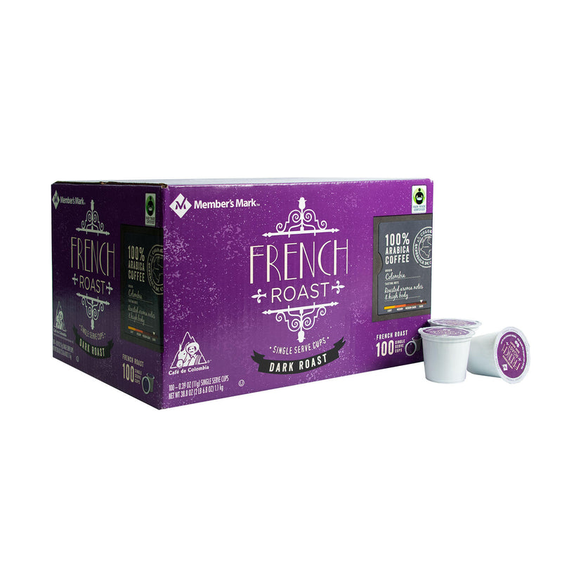 Member's Mark French Roast Coffee, Single-Serve Cups (100 ct.)