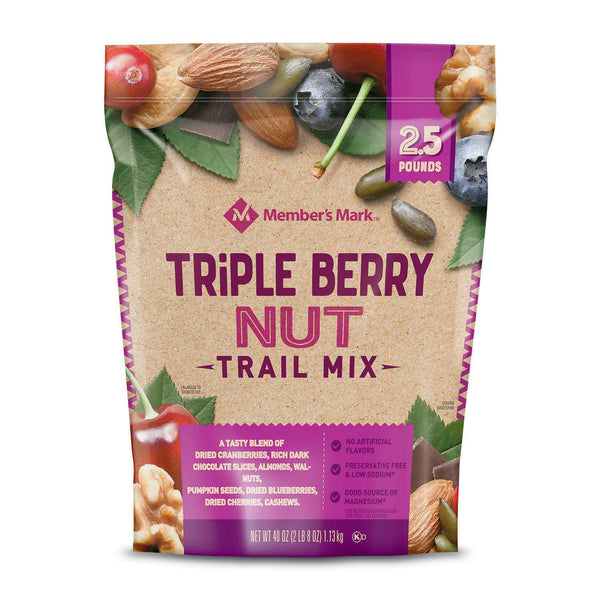 Triple Berry Nut Trail Mix (40 oz.)