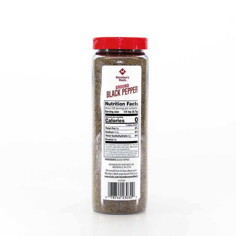 Member's Mark Ground Black Pepper (18 oz.)