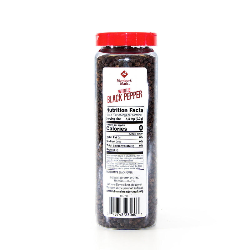 Member's Mark Whole Black Peppercorns (19.5 oz.)