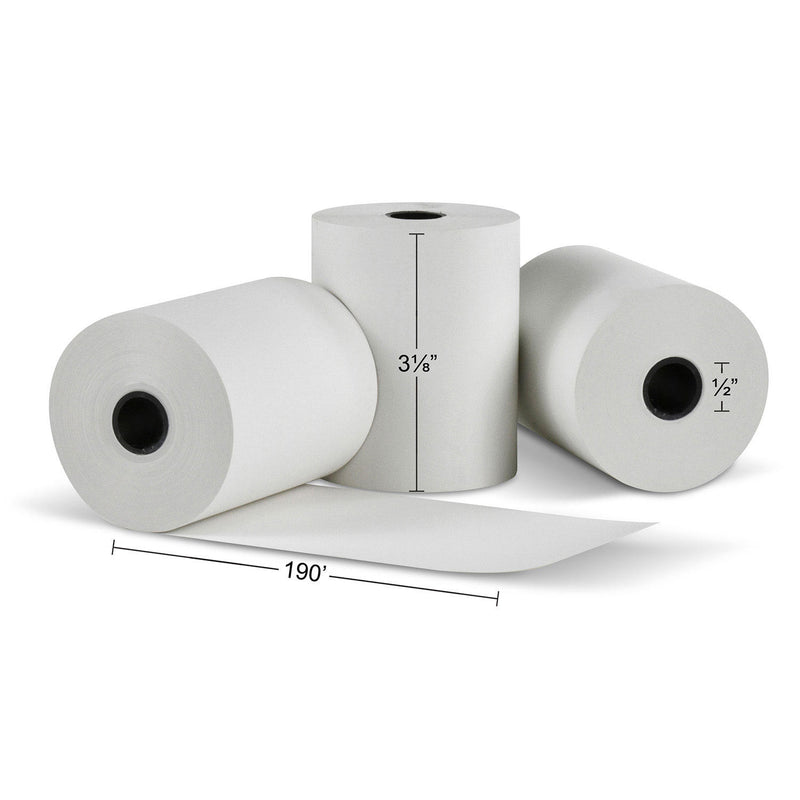 Member's Mark Thermal Receipt Paper Rolls, 3 1/8" X 190', 18 Rolls