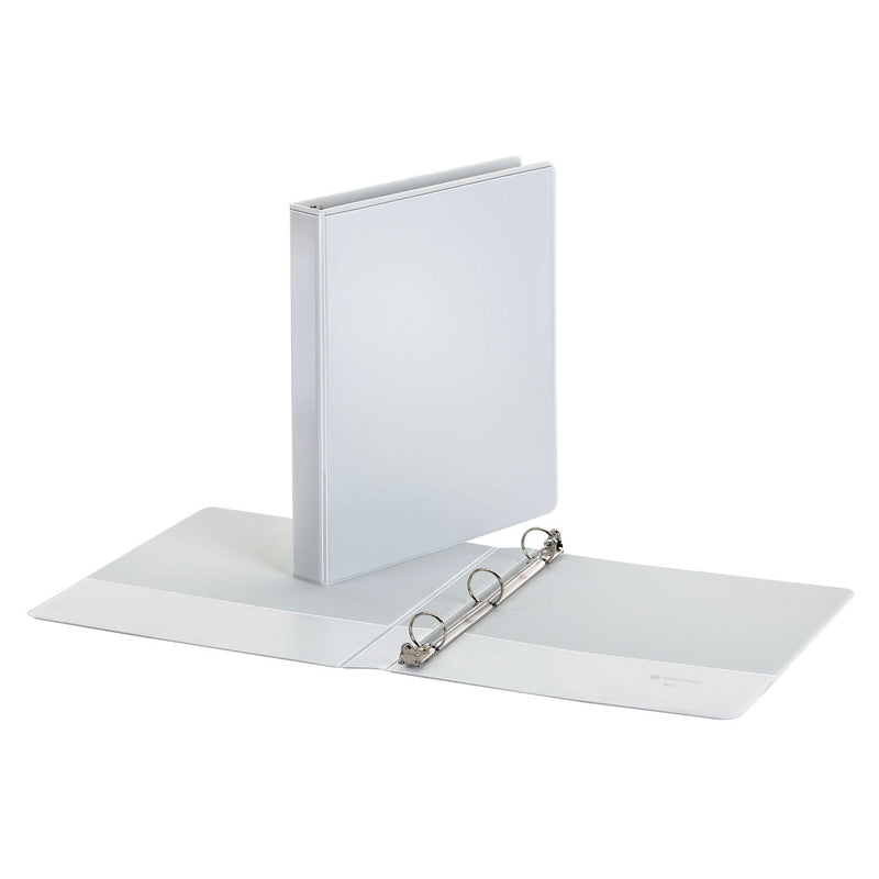 Member's Mark 1" Round-Ring View Binder, White (8 pk.)