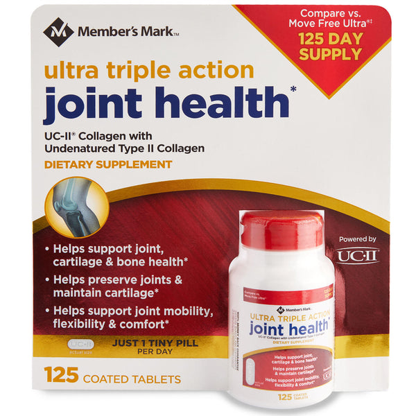 Member's Mark Ultra Triple Action Joint Health (125 ct.)