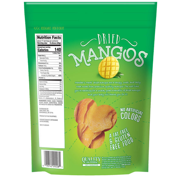 Member's Mark Dried Mangos (24 oz.)