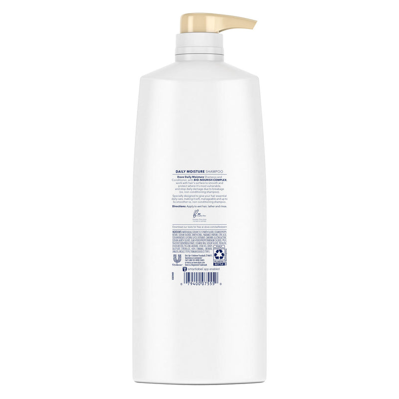 Dove Nutritive Solutions Shampoo, Daily Moisture (40 fl. oz.)