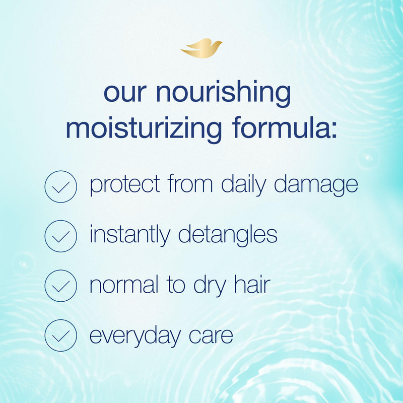 Dove Nutritive Solutions Conditioner, Daily Moisture (40 fl. oz.) pack of 2