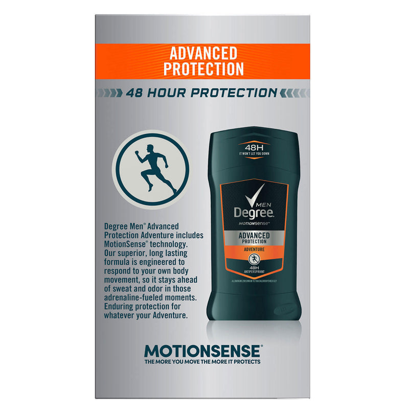 Degree for Men Advanced Protection Antiperspirant, Adventure (2.7 oz., 5 pk.)