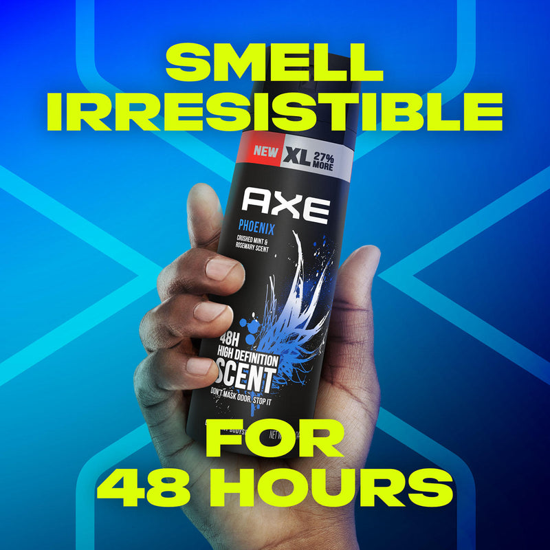 AXE Dual Action Body Spray Deodorant Phoenix (5.1 oz., 3 pk.)