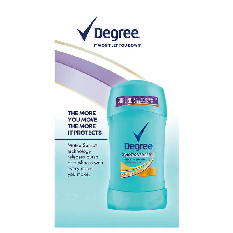 Degree Dry Protection Deodorant, Shower Clean (2.6 oz., 4 pk. + 1.6 oz. Sexy Intrigue)