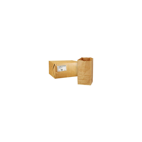 Duro Member's Mark Bag 25# Shorty Kraft Bags - 500 ct.