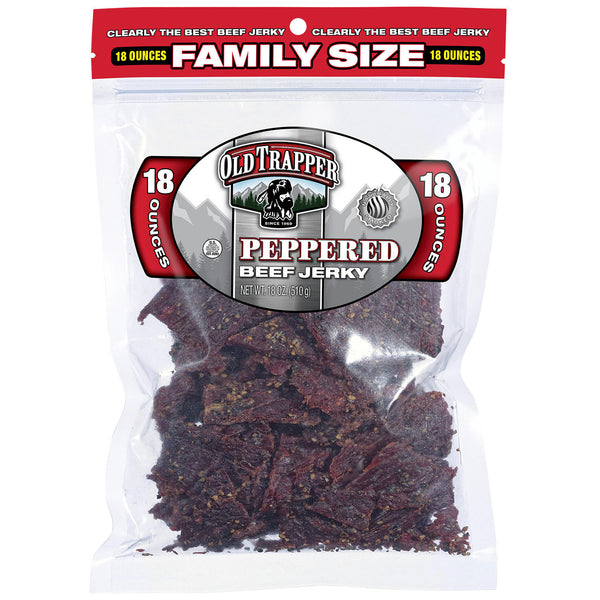 Old Trapper Peppered Beef Jerky (18 oz.)