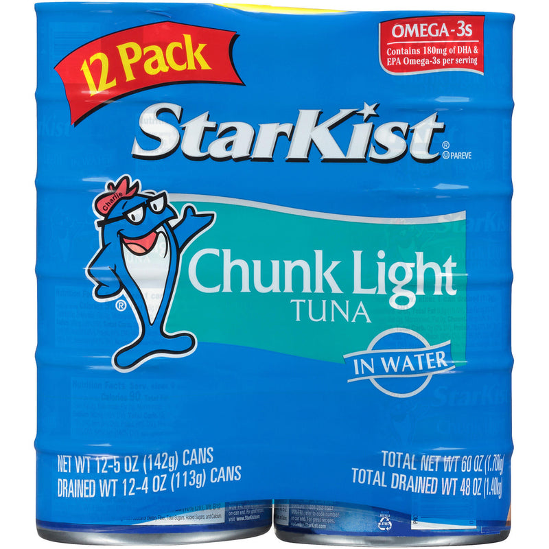 StarKist Chunk Light Tuna in Water (5 oz., 12 pk.)