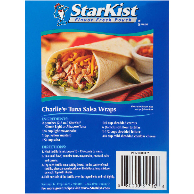 StarKist Chunk Light Tuna in Water (2.6 oz., 10 pk.)