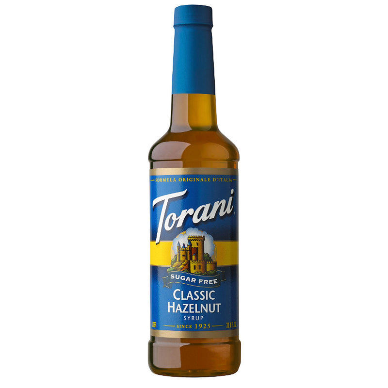 Torani Sugar-Free Classic Hazelnut Syrup (750 mL)