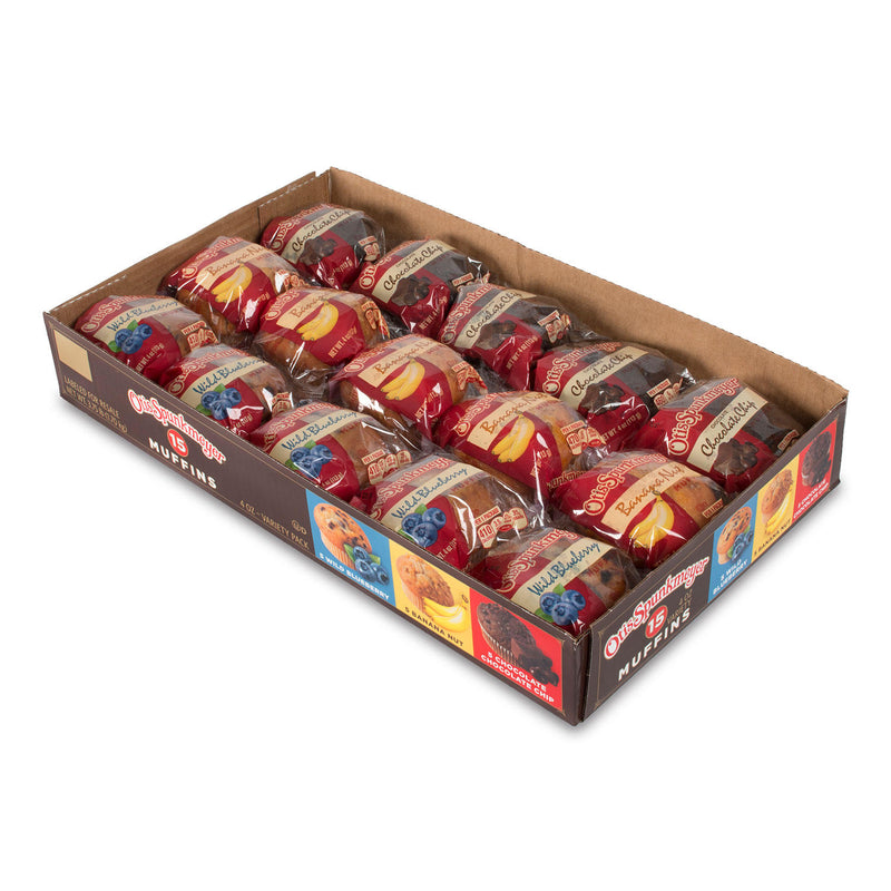 Otis Spunkmeyer Assorted Muffins (4oz / 15pk)