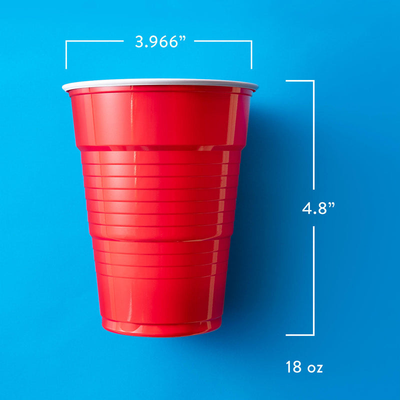 Member's Mark Heavy-Duty Red Cups (18 oz., 240 ct.)