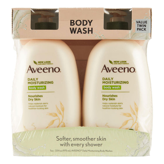 Aveeno Daily Moisturizing Body Wash (33 fl. oz., 2 pk.)