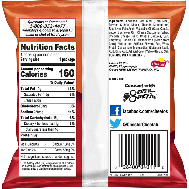 Cheetos Crunchy (1 oz., 50 ct.)