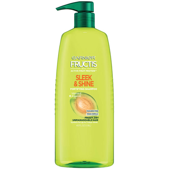 Garnier Fructis Sleek & Shine Shampoo, Pump (40 fl. oz.)