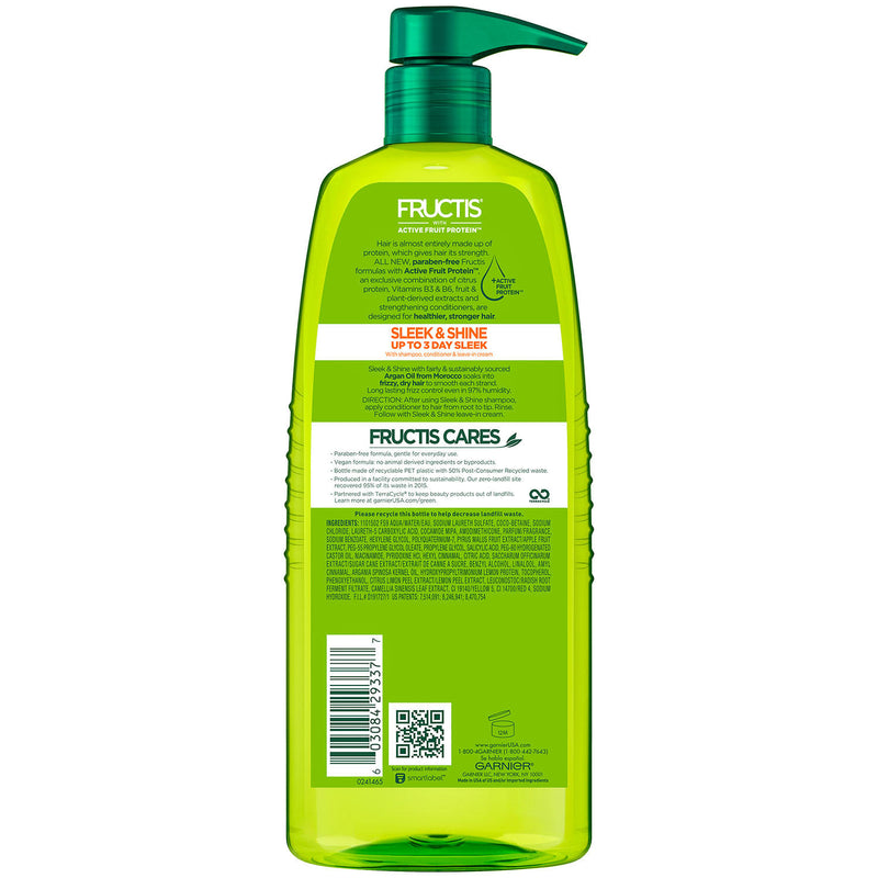 Garnier Fructis Sleek & Shine Shampoo, Pump (40 fl. oz.)