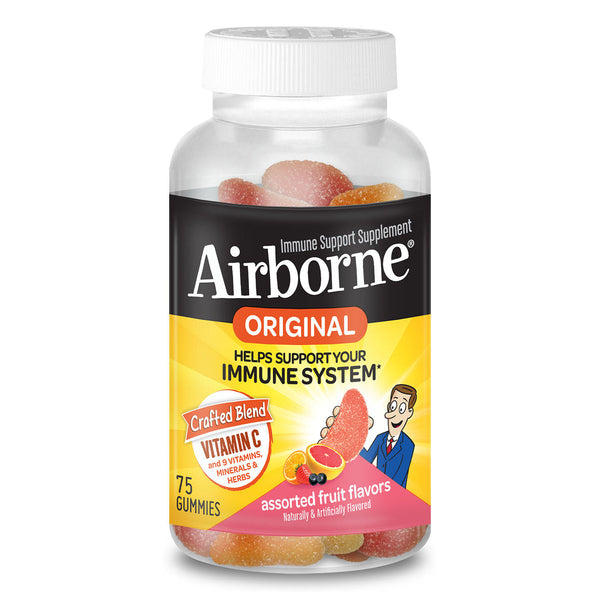 Airborne Assorted Fruit Flavored Gummies (75 ct.)