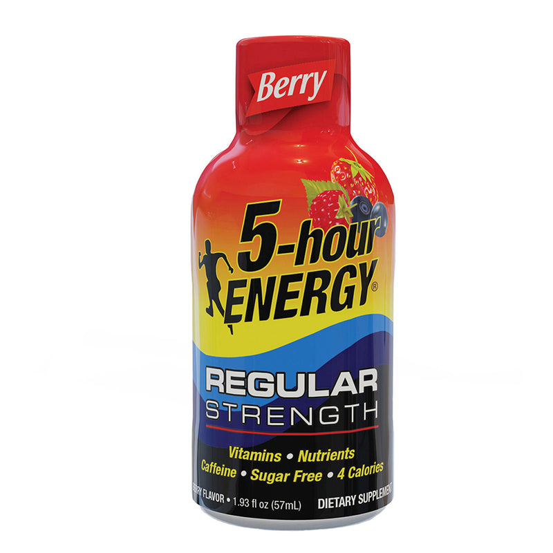 5-Hour ENERGY Shot, Regular Strength, Berry (1.93 oz., 24 pk.)