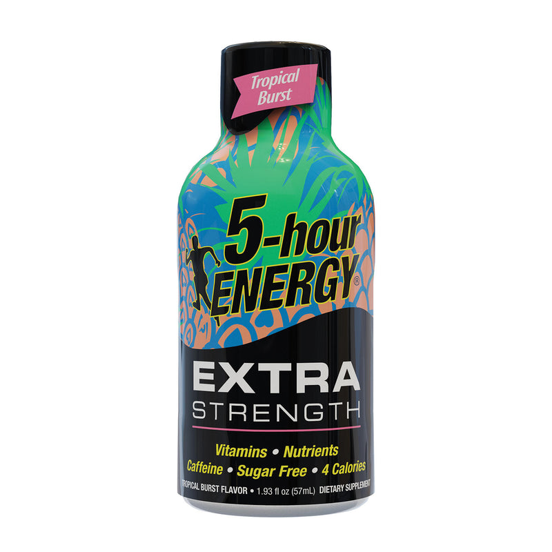 5-hour ENERGY Shot, Extra Strength, Tropical Burst (1.93 oz., 24 pk.)