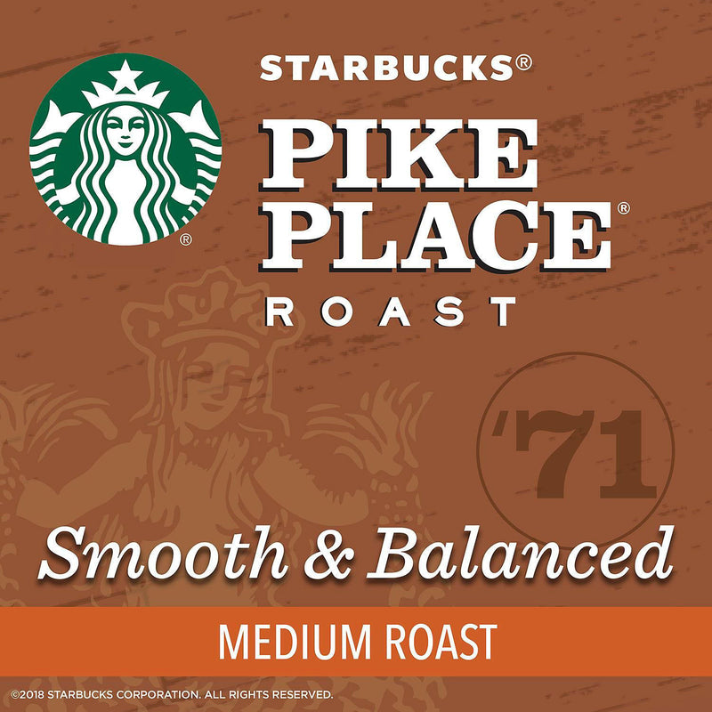 Starbucks Pike Place Medium Roast Ground Coffee (40 oz.)