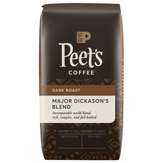 Peet's Coffee Major Dickason's Blend Deep Roast, Whole Bean (32 oz.)