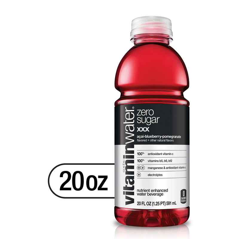 Glaceau Vitaminwater Zero Variety Pack (20 fl. oz., 20 pk.)