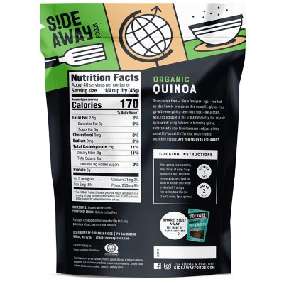 Sideaway Foods Organic Quinoa (64 oz.)