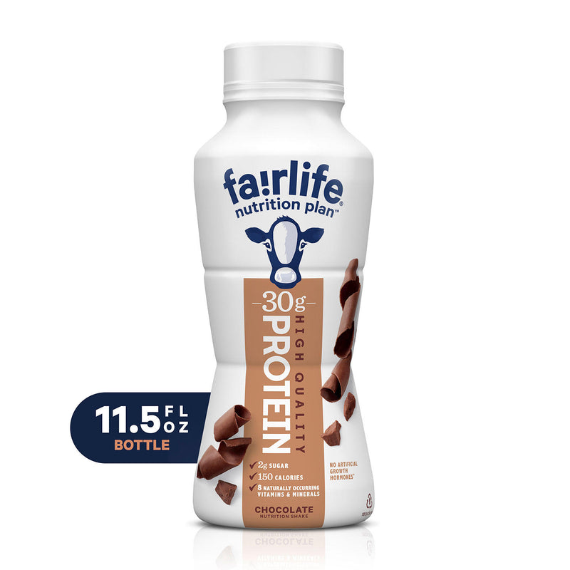 Fairlife Nutrition Plan Chocolate, 30 g Protein Shake (11.5 fl. oz., 12 pk.)