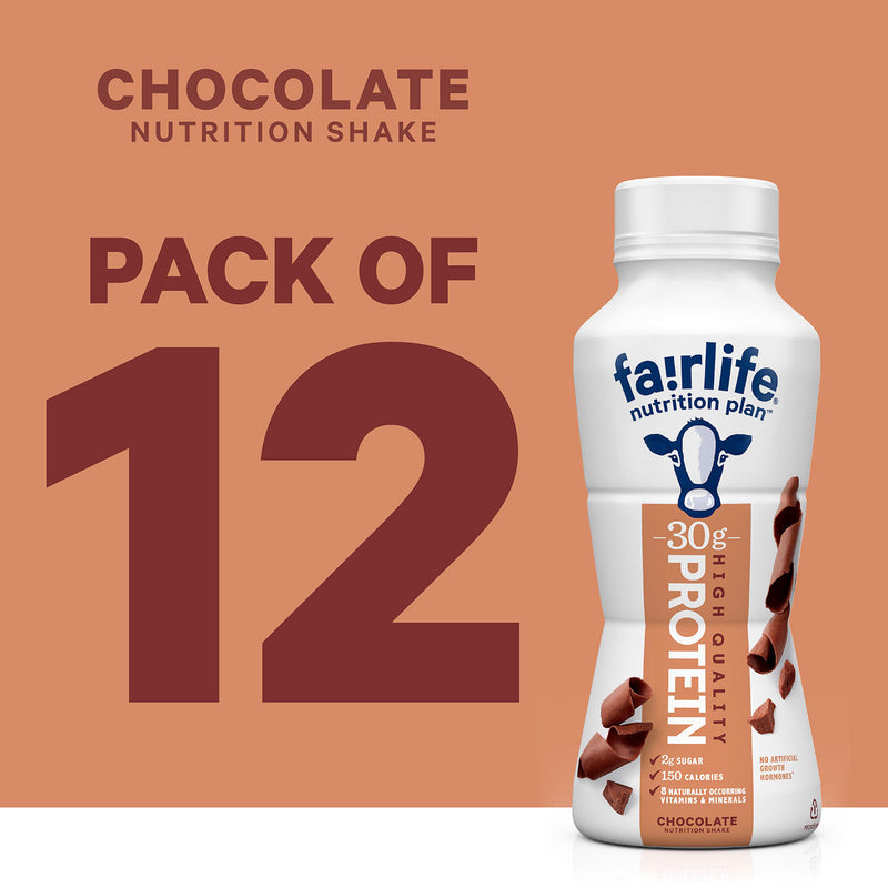 Fairlife Nutrition Plan Chocolate, 30 g Protein Shake (11.5 fl. oz., 12 pk.)