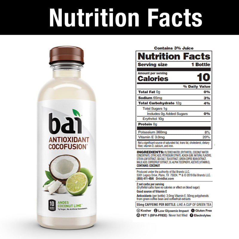 Bai Antioxidant Cocofusions Variety Pack (18 fl. oz., 15 pk.)