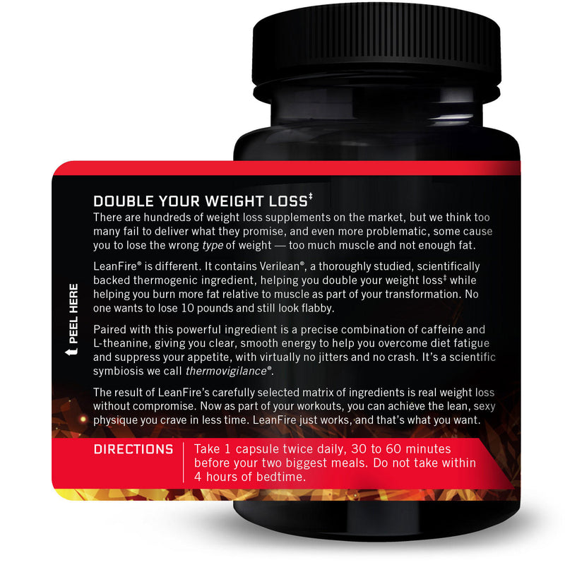 Force Factor LeanFire Thermogenic Fat Burner (30 ct., 2 pk.)