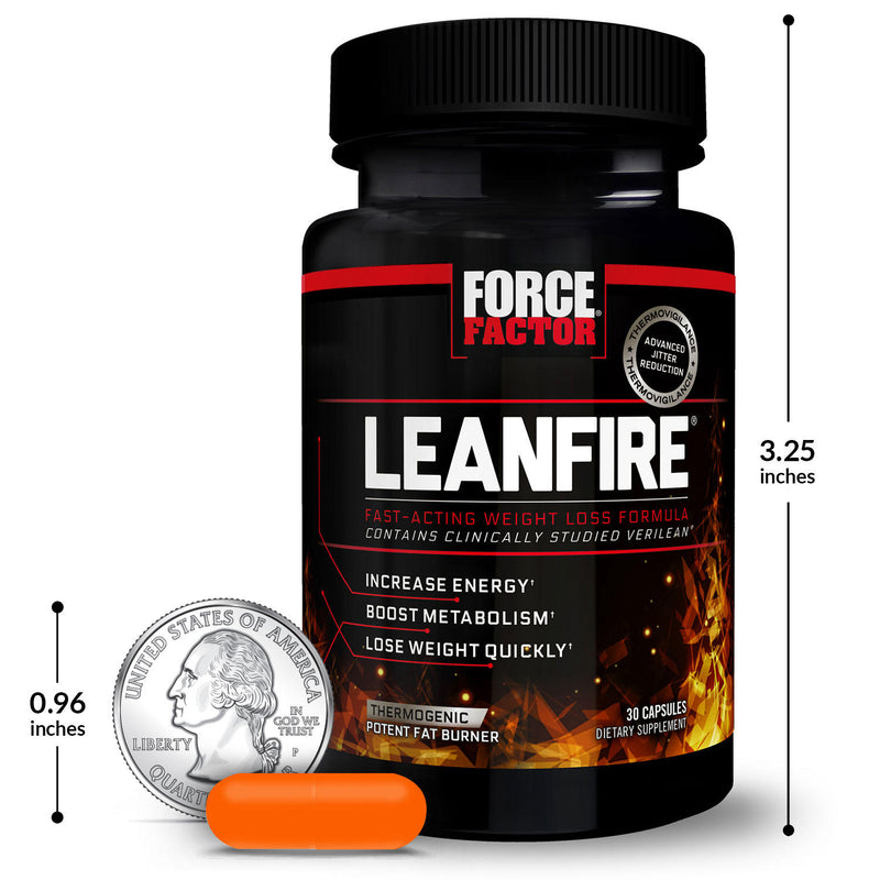 Force Factor LeanFire Thermogenic Fat Burner (30 ct., 2 pk.)