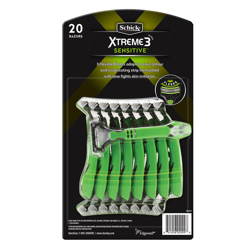 Schick Xtreme 3 Disposable Razors (20 ct.)