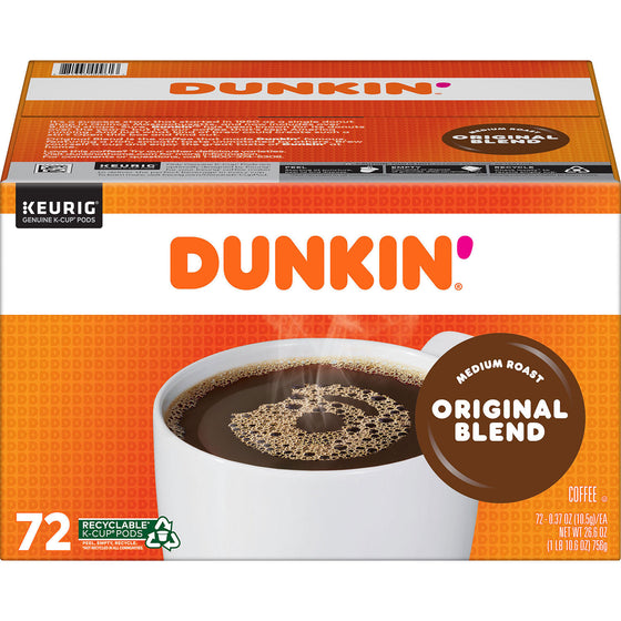 Dunkin' Donuts Original Blend (72 K-Cups)