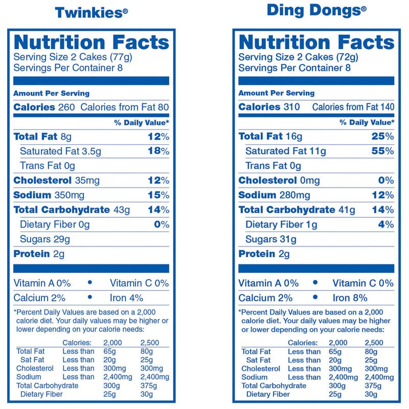 Hostess Twinkies And Ding Dongs Variety Pack (1.31oz / 32pk)