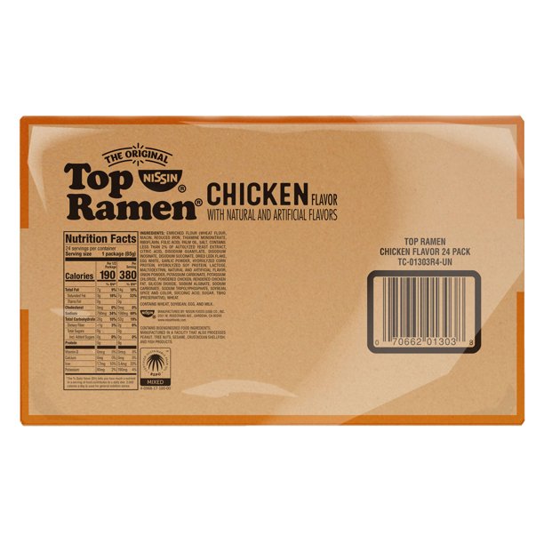 Nissin Top Ramen, Chicken Flavor (3 oz., 24 pk.)