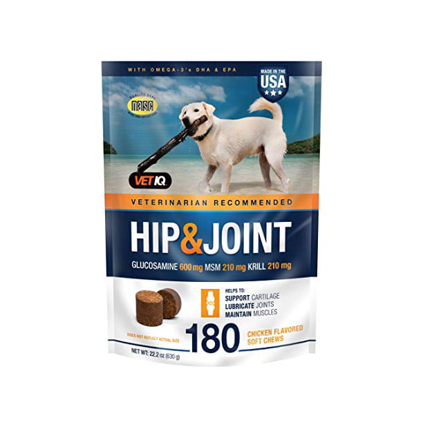 VETIQ Maximum Strength Hip & Joint Soft Dog Chews, Chicken Flavored (180 ct.)