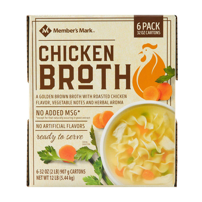 Member's Mark Chicken Broth (32 oz., 6 pk.)