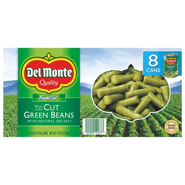 Del Monte Cut Green Beans (14.5 oz., 8 pk.)