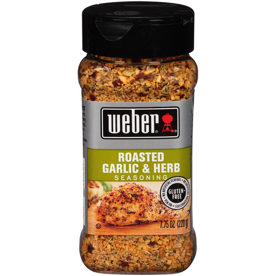 Weber Roasted Garlic and Herb Seasoning (7.75 oz.) 2 pack