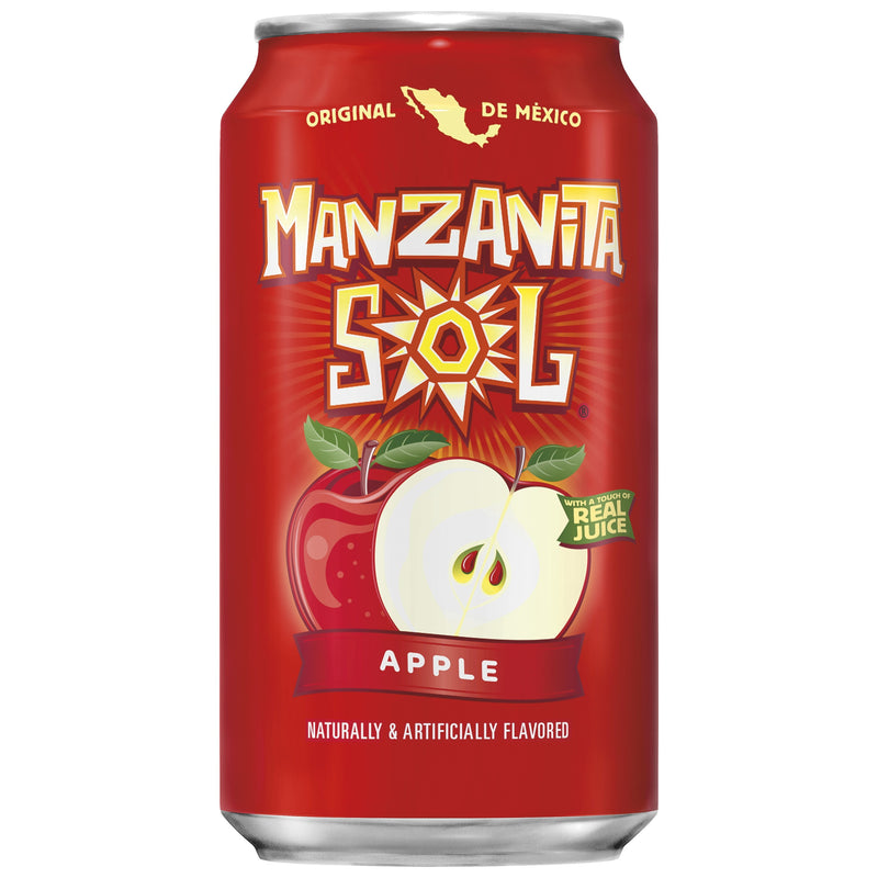 Manzanita Sol Soda Apple (12 fl. oz., 24 pk.)