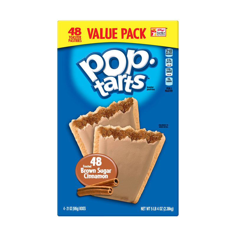 Pop-Tarts, Frosted Brown Sugar Cinnamon (48 ct.)