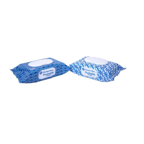 Member's Mark Flushable Scented Wipes (60 wipes/pk., 9 pk.)